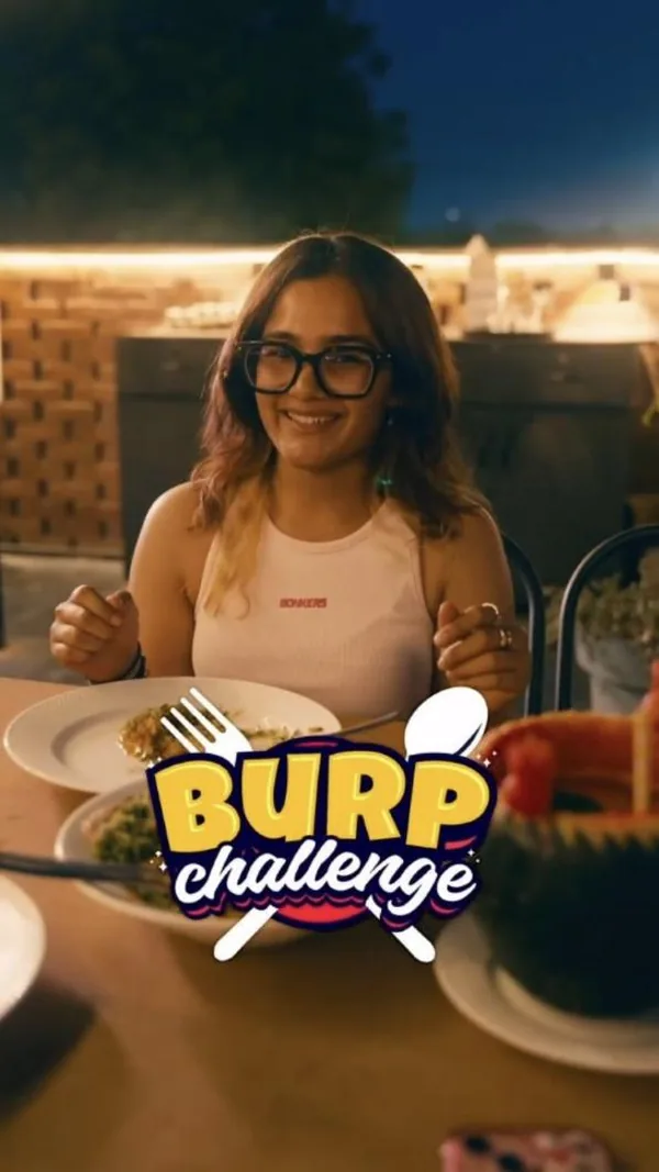 Burp Challenge: a dinner on the terrace turns into a full burp battle.