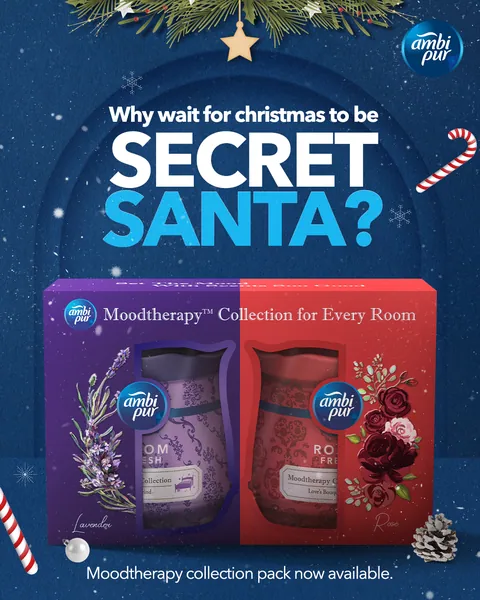 'Why wait for Christmas to be Secret Santa?' The Mood Therapy gift pack.