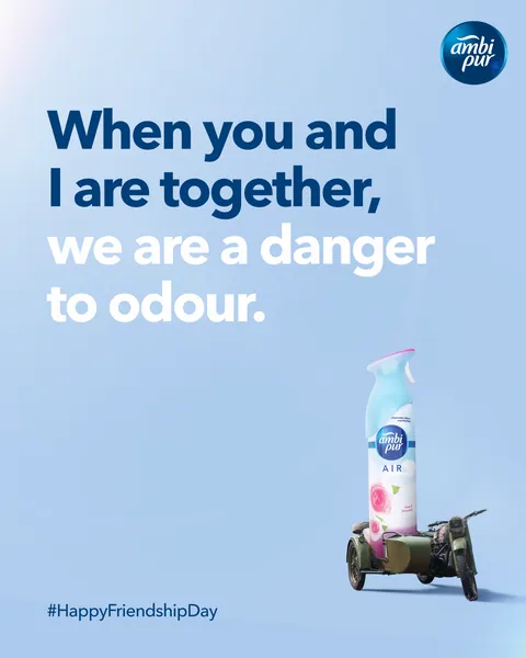 Friendship Day: 'When you and I are together, we are a danger to odour.'