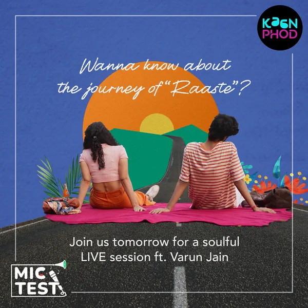 Invite to a soulful Instagram Live on the journey of Raaste.