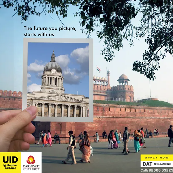 Karnavati University — social media work