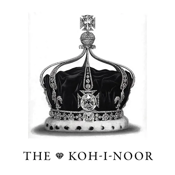 The Koh-i-Noor, part one: the crown that holds it today.