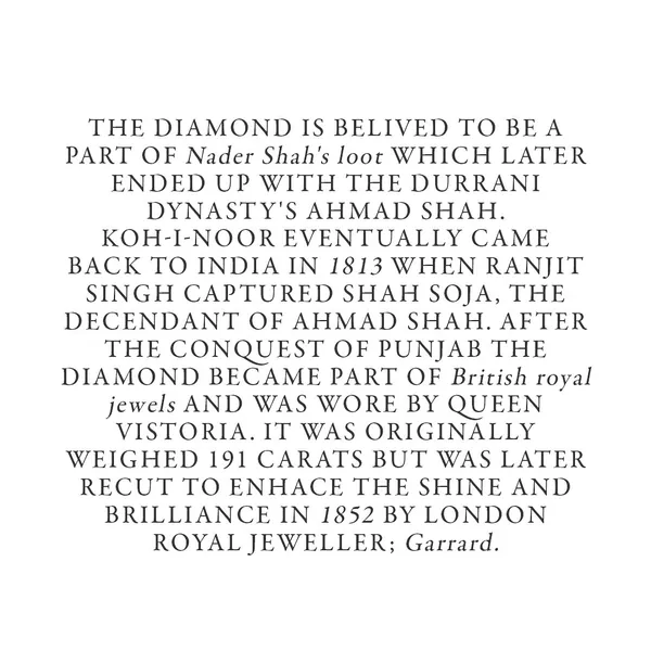 Part three: the stone’s long road from Persia to the British crown.