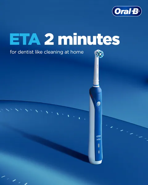 Longest day post: a blue electric brush on a curved horizon, 'ETA 2 minutes'.
