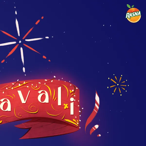 Rasnaful Deepavali grid: the title ends in sparklers.