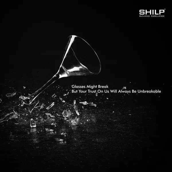 Time campaign: a shattering glass. Glass breaks; trust doesn't.