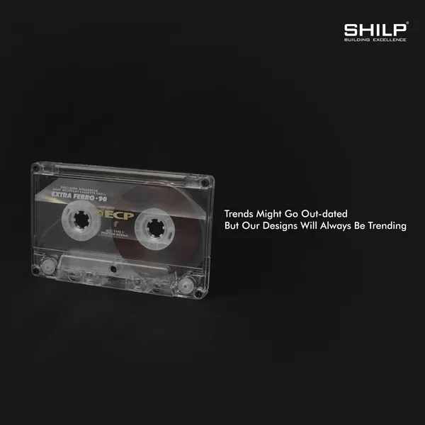 Time campaign: a cassette tape. Trends date; the designs keep trending.