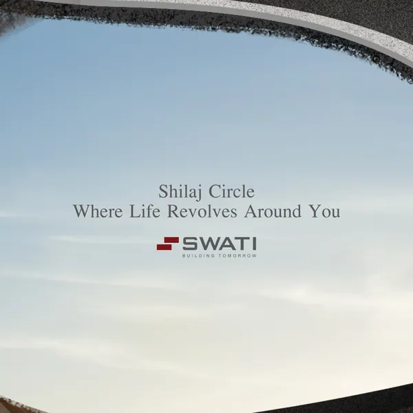 Shilaj Circle grid, piece 5: sky-filled centre of the road loop, 'where life revolves around you'.